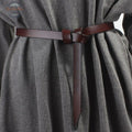 Genuine Leather Knot Waist Belt Coffee Color / 110Cm Belts