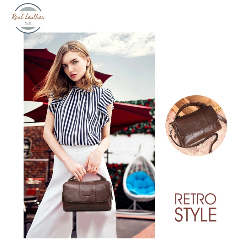 Genuine Leather Ladies Designer Clutch Handbag Bags