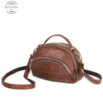 Genuine Leather Ladies Single Shoulder Crossbody Bag