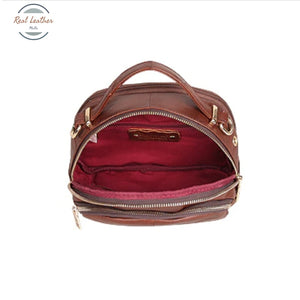 Genuine Leather Ladies Single Shoulder Crossbody Bag