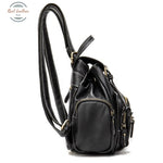 Genuine Leather Ladies Travel Rucksack
