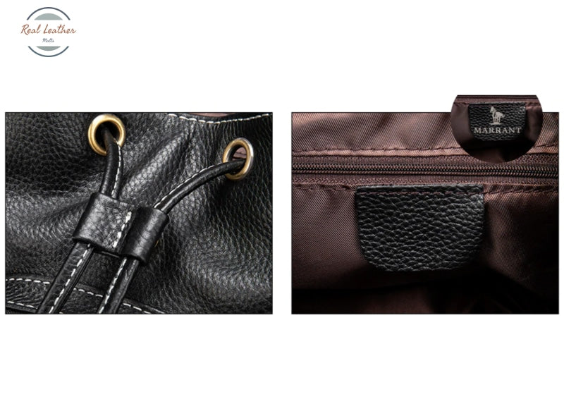 Genuine Leather Ladies Travel Rucksack