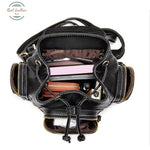 Genuine Leather Ladies Travel Rucksack