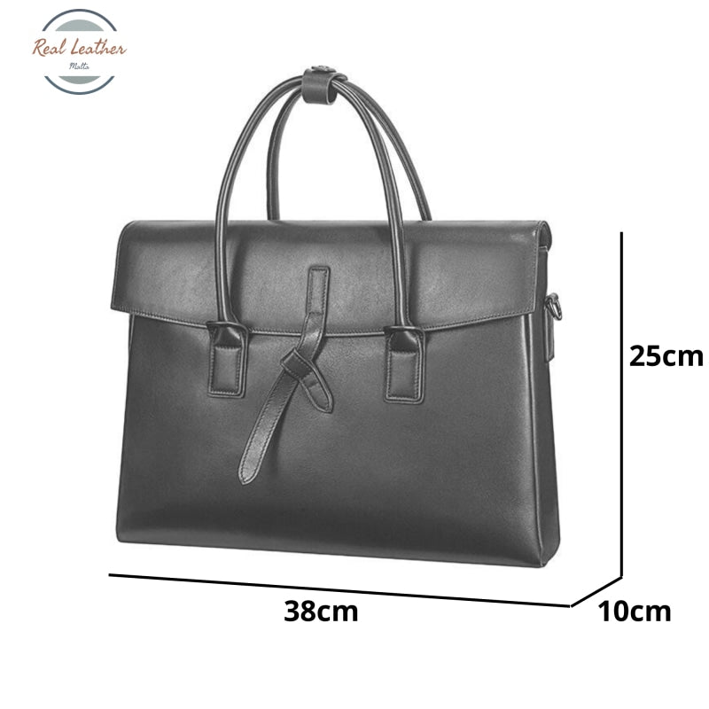 Genuine Leather Womens Laptop Handbag / Briefcase Briefcases