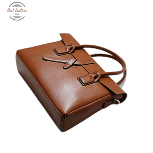 Genuine Leather Womens Laptop Handbag / Briefcase Briefcases