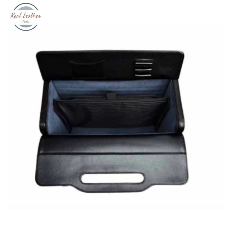 Genuine Leather Luggage Flight Suitcase
