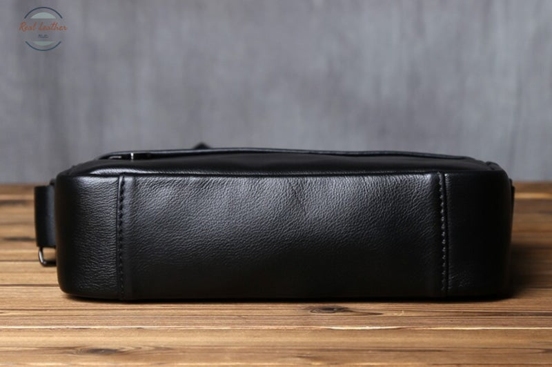 Genuine Leather Mens Casual Messenger Bag Bags