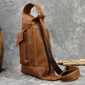 Genuine Leather Mens Stylish Crossbody Bag