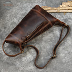 Genuine Leather Mens Stylish Crossbody Bag