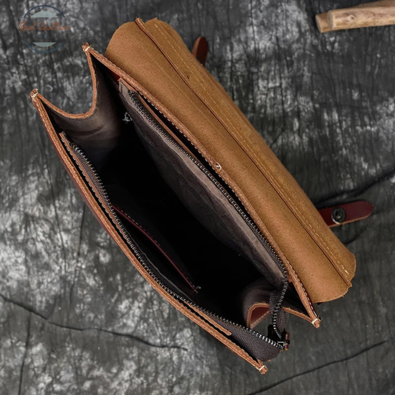 Genuine Leather Minimalist Ladies Backpack