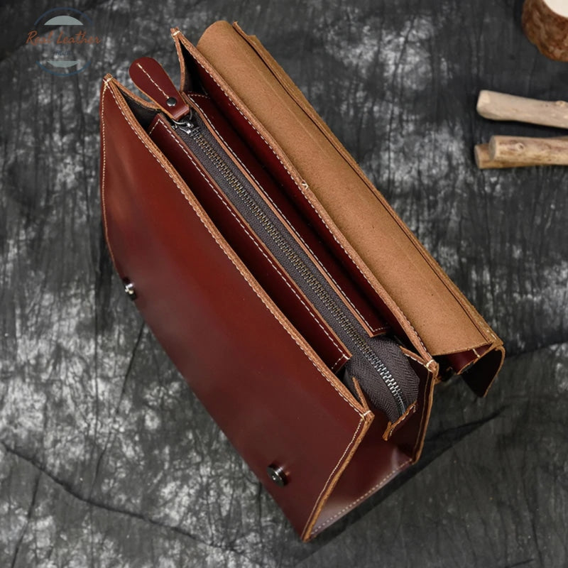 Genuine Leather Minimalist Ladies Backpack