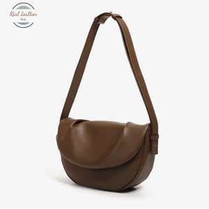 Genuine Leather Minimalist Shoulder Bag Bags