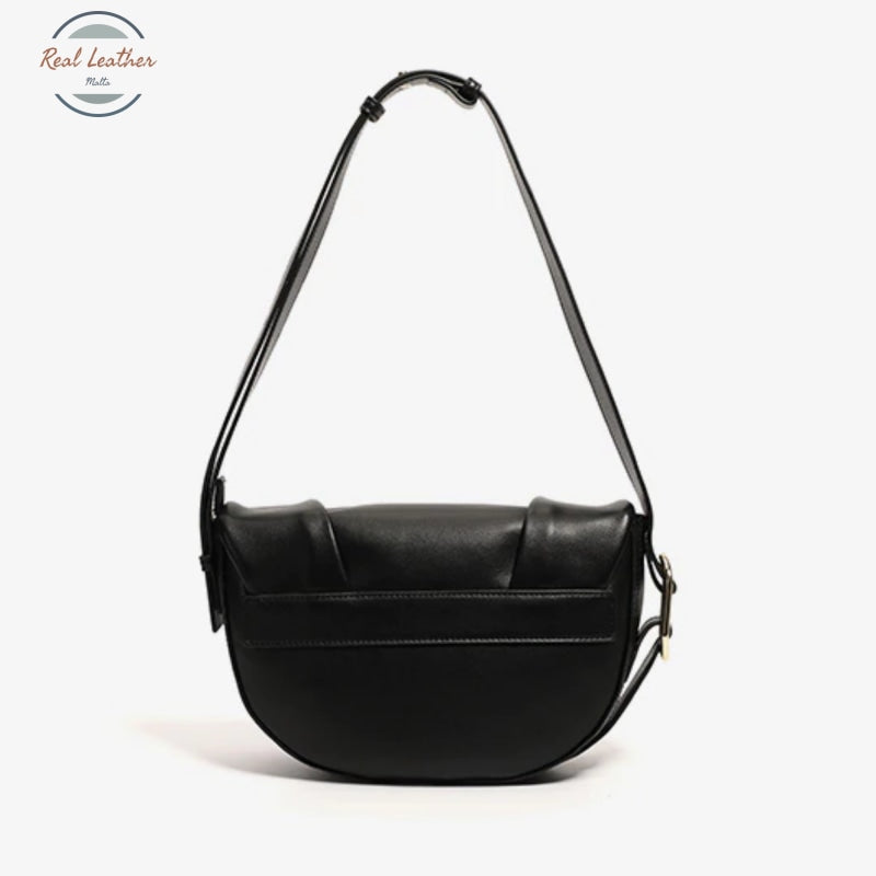 Genuine Leather Minimalist Shoulder Bag Bags