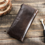 Genuine Leather Multi-Functional Clutch Wallet