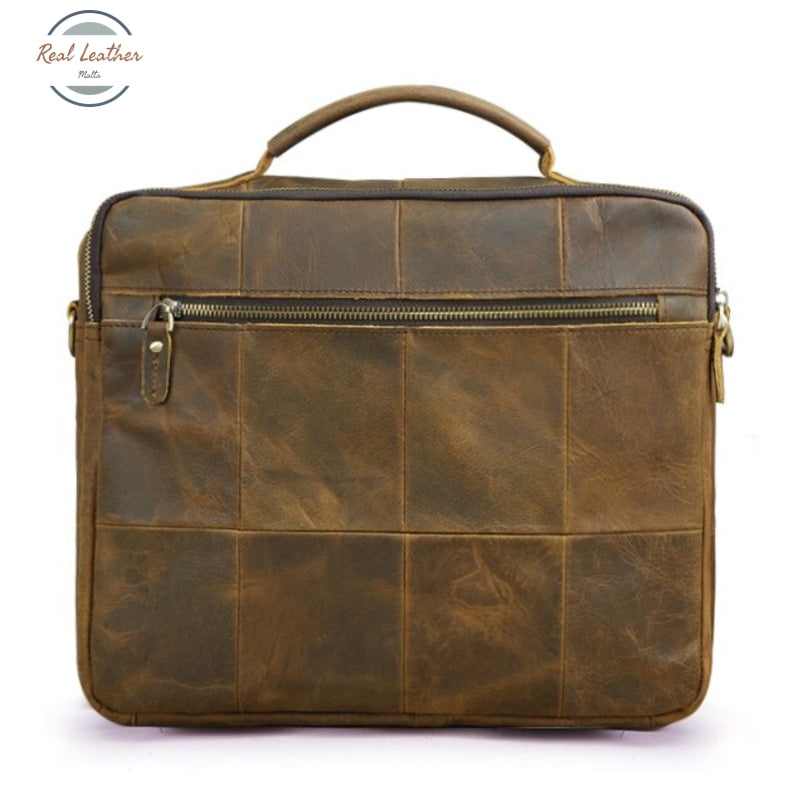 Genuine Leather Old Fashion Messenger Bag Bags