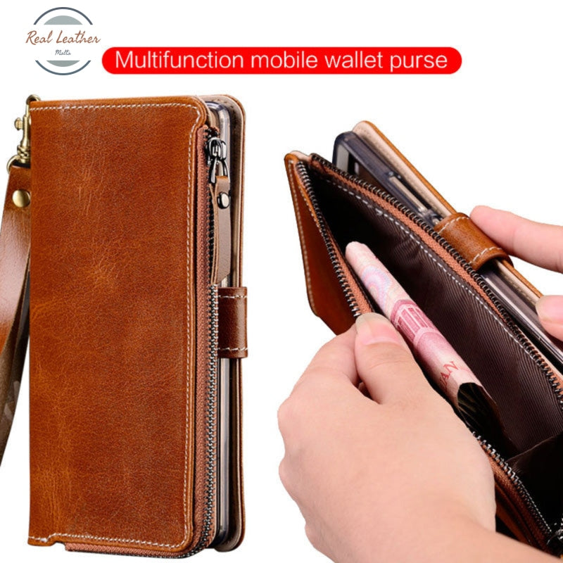 Genuine Leather Phone Case For Iphone