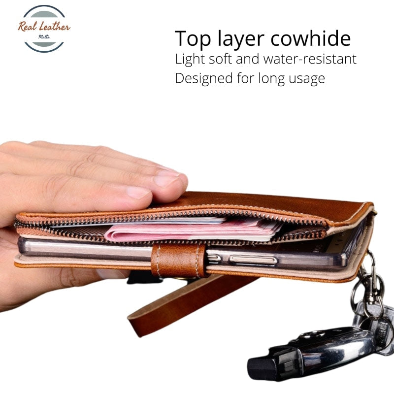 Genuine Leather Phone Case For Iphone