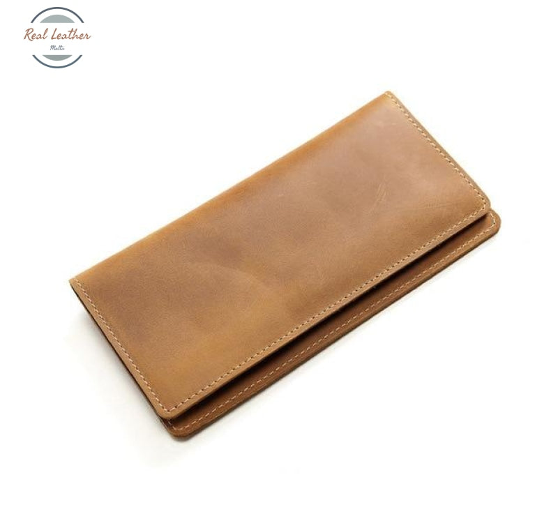 Genuine Leather Phone Holder Yellow Wallets