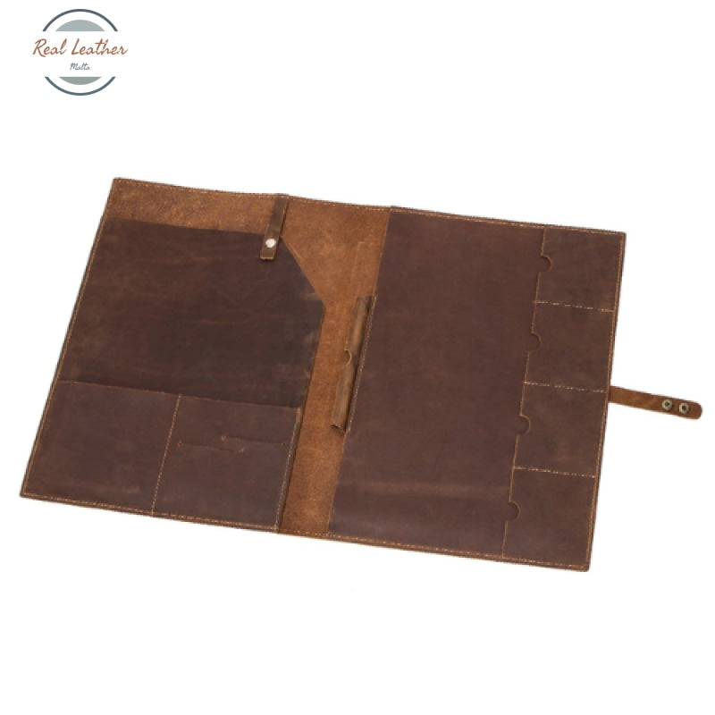 Genuine Leather Portfolio And Tablet Case