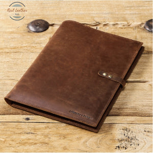 Genuine Leather Portfolio And Tablet Case