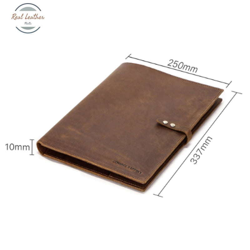 Genuine Leather Portfolio And Tablet Case