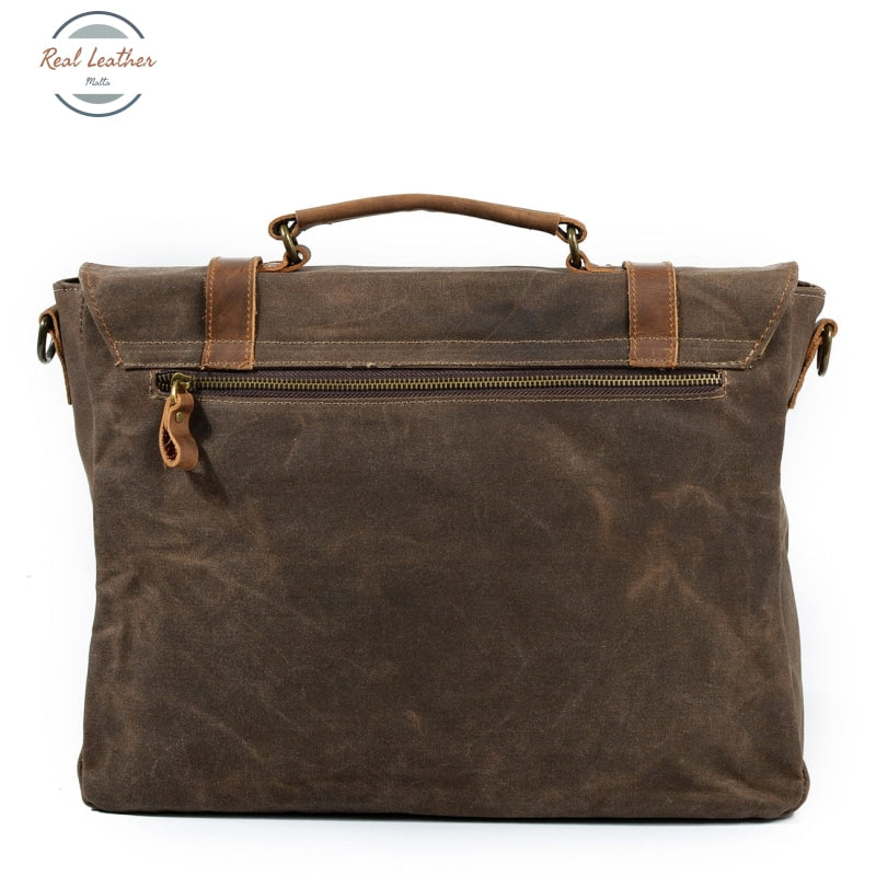 Genuine Leather Retro Messenger Bag Bags