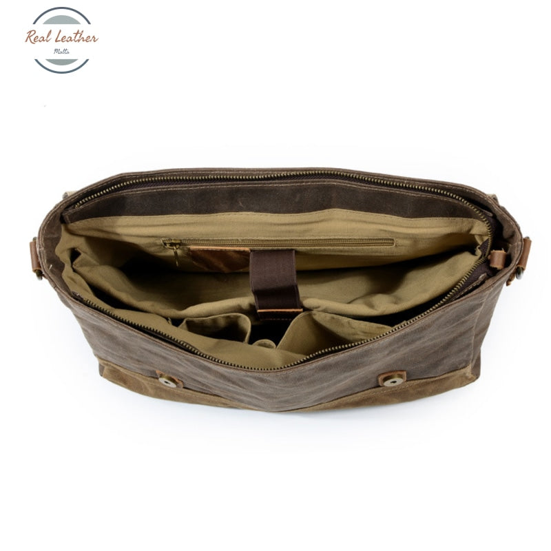 Genuine Leather Retro Messenger Bag Bags