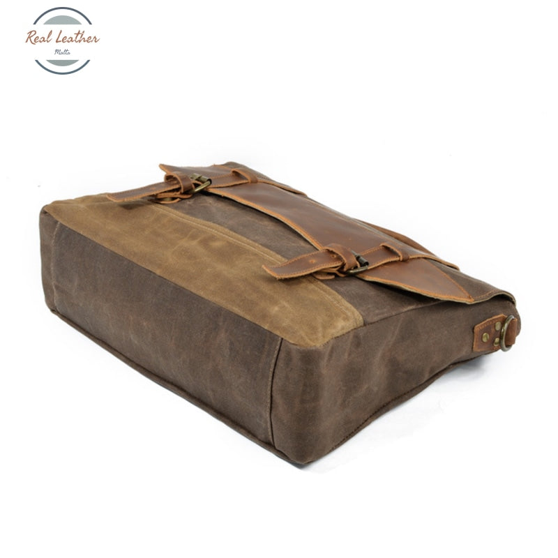 Genuine Leather Retro Messenger Bag Bags