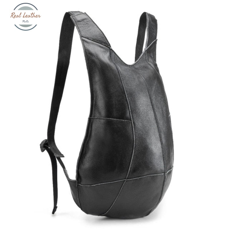 Genuine Leather Shoulder Back-Pack Pouch Backpacks