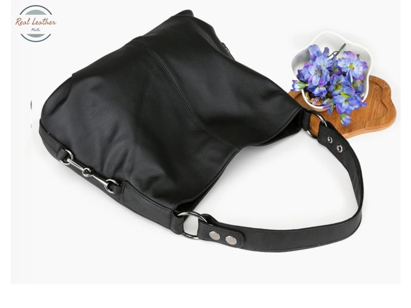 Genuine Leather Shoulder Bag