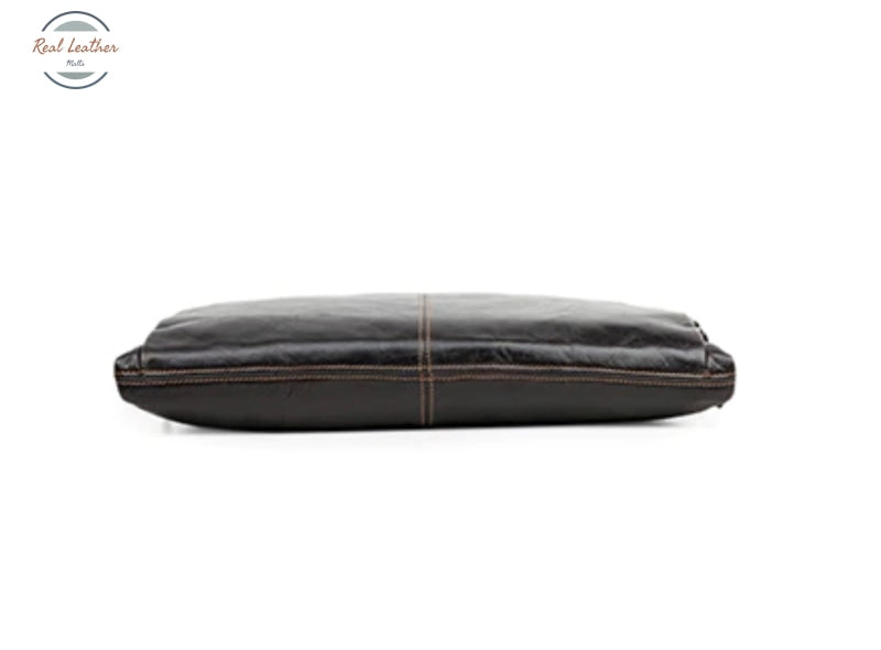 Genuine Leather Slim 15-Inch Briefcase / Laptop Bag