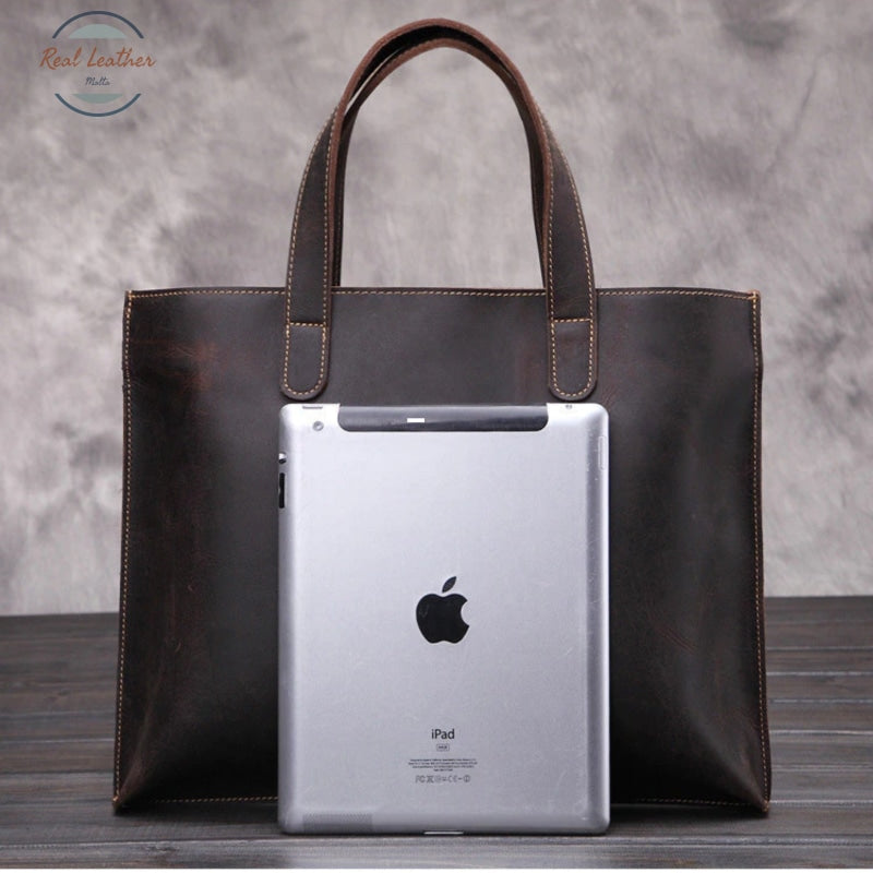 Genuine Leather Slim Briefcase Briefcases