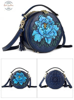 Genuine Leather Small Women Shoulder Bag