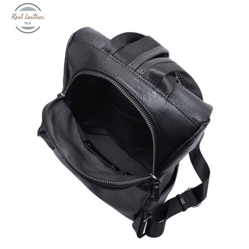 Genuine Leather Soft Outdoor Backpack Backpacks