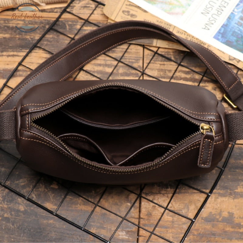 Genuine Leather Stylish Casual Crossbody Bag Messenger Bags