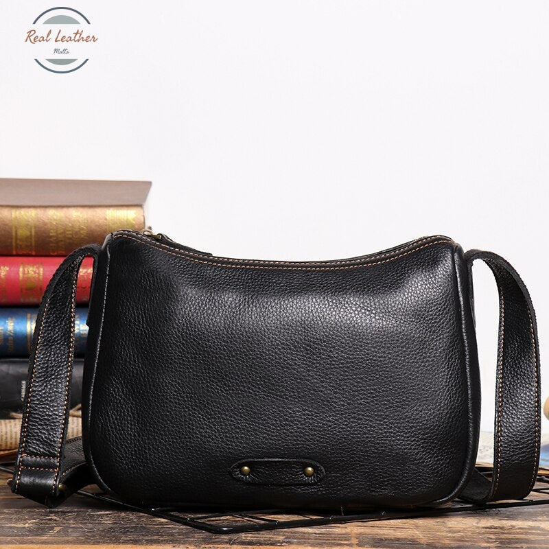 Genuine Leather Stylish Casual Crossbody Bag Messenger Bags