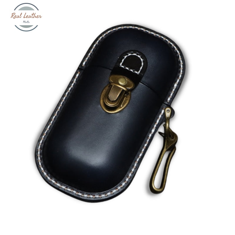Genuine Leather Sunglasses Travel Case Black Eyewear Cases & Holders