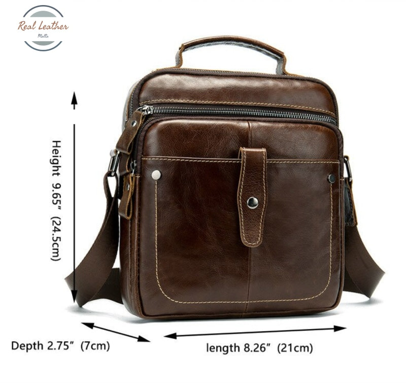 Genuine Leather Tanned Cross Body Bag Bags