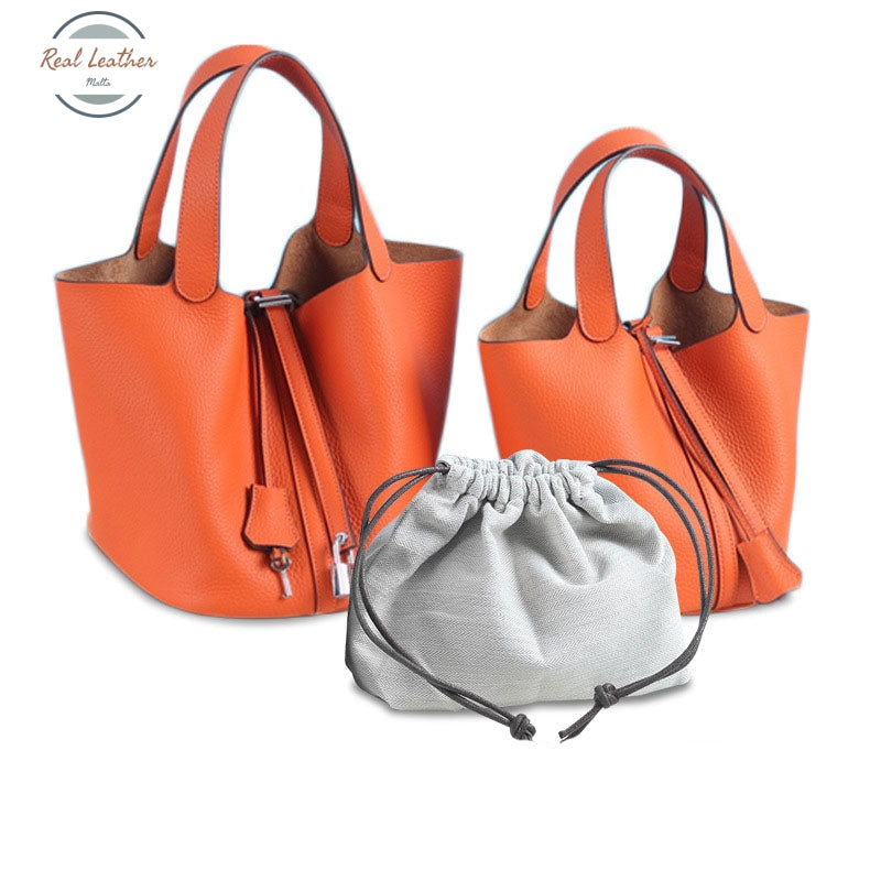 Genuine Leather Tote Bag For Women