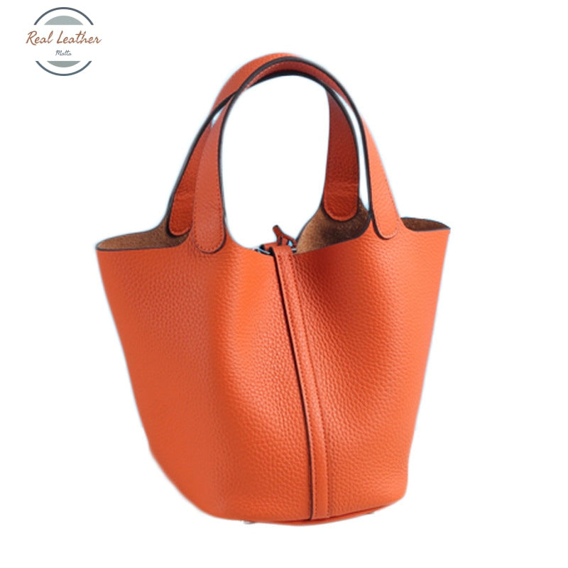 Genuine Leather Tote Bag For Women