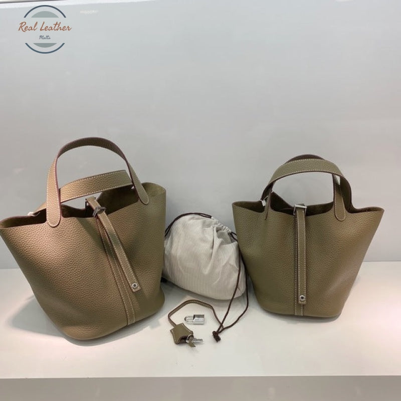 Genuine Leather Tote Bag For Women
