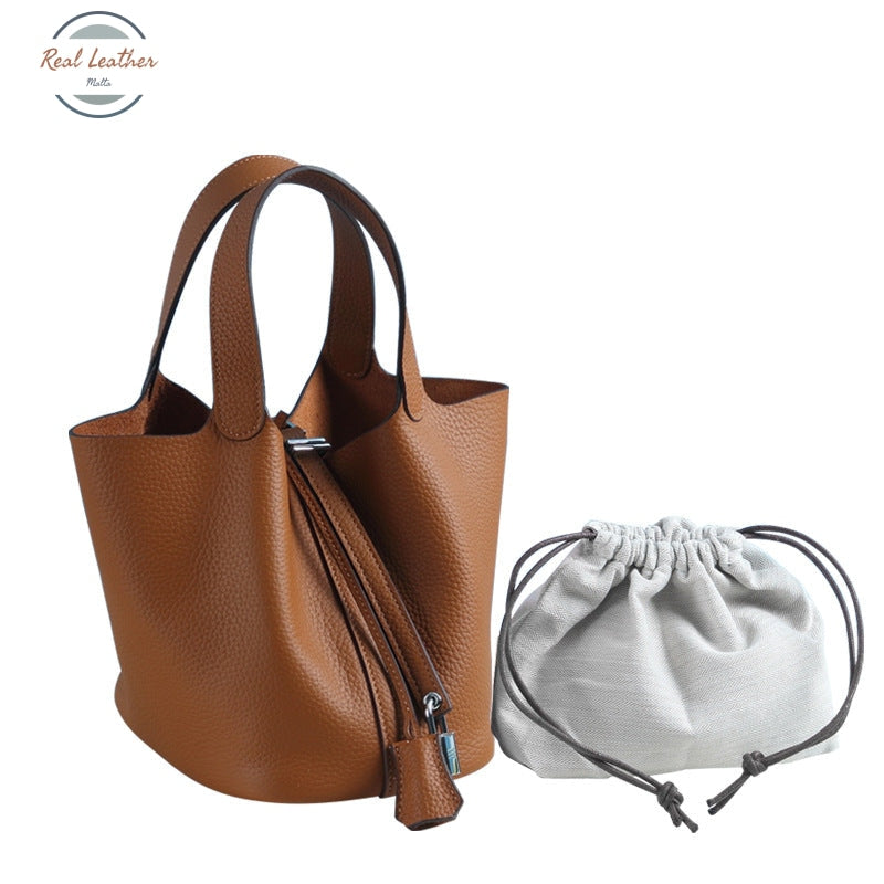 Genuine Leather Tote Bag For Women
