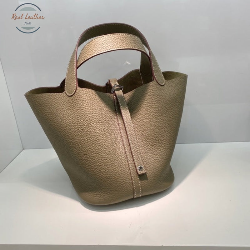 Genuine Leather Tote Bag For Women