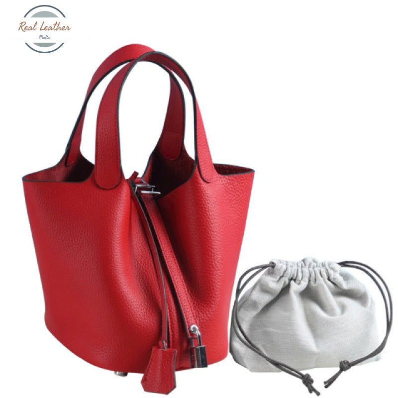 Genuine Leather Tote Bag For Women