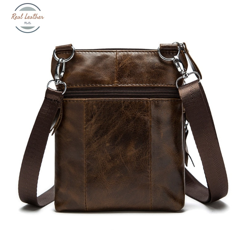 Genuine Leather Vintage Cross Body Bag