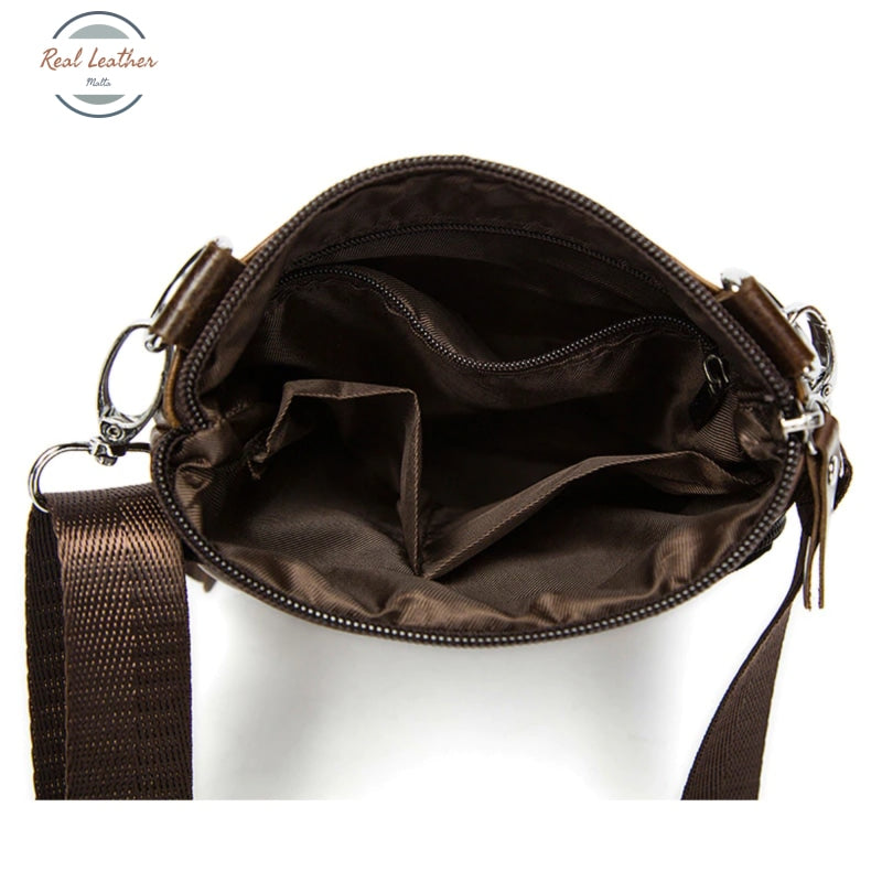 Genuine Leather Vintage Cross Body Bag