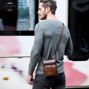 Genuine Leather Vintage Cross Body Bag