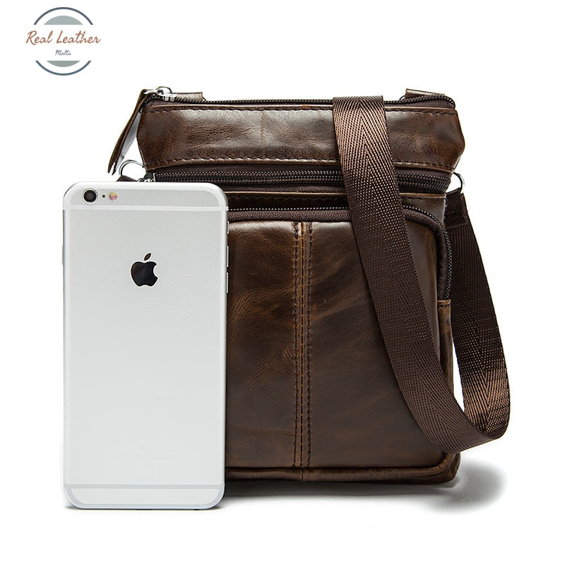 Genuine Leather Vintage Cross Body Bag
