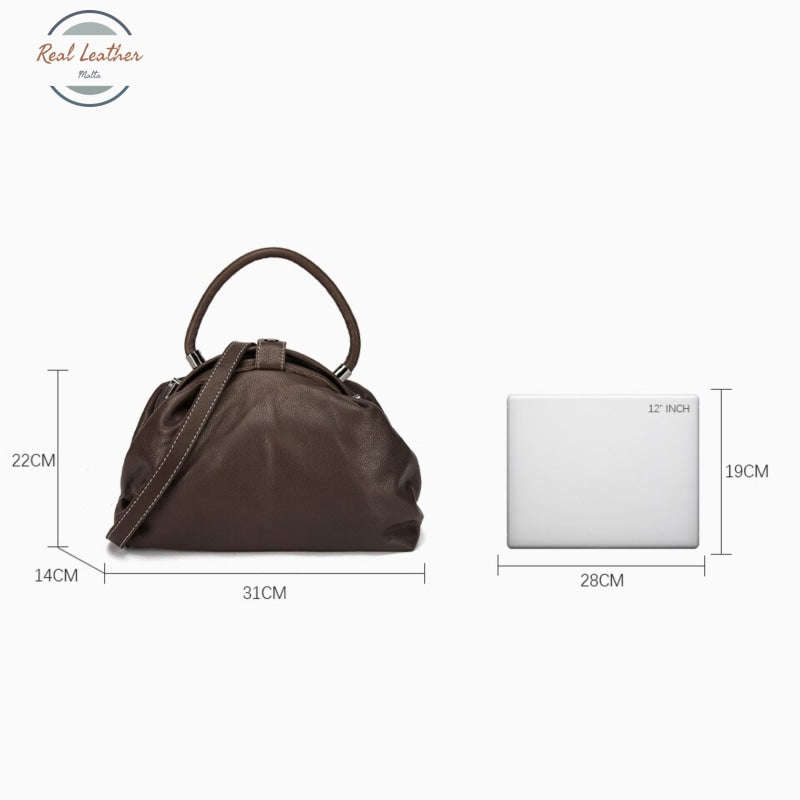 Genuine Leather Vintage Fashion Handbag Handbags