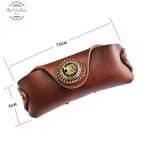 Genuine Leather Vintage Glasses Holder Eyewear Cases & Holders